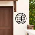 thumbnail image 2 of Price cut Metal Wall Art, Monogram, Personalized Name Sign, Door Living Room Kitchen Dining Room Indoor Outdoor Decor Welcome Plaque, 2 of 3