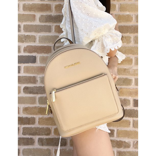 michael kors 35t1g4ab2l adina medium pebbled leather backpack
