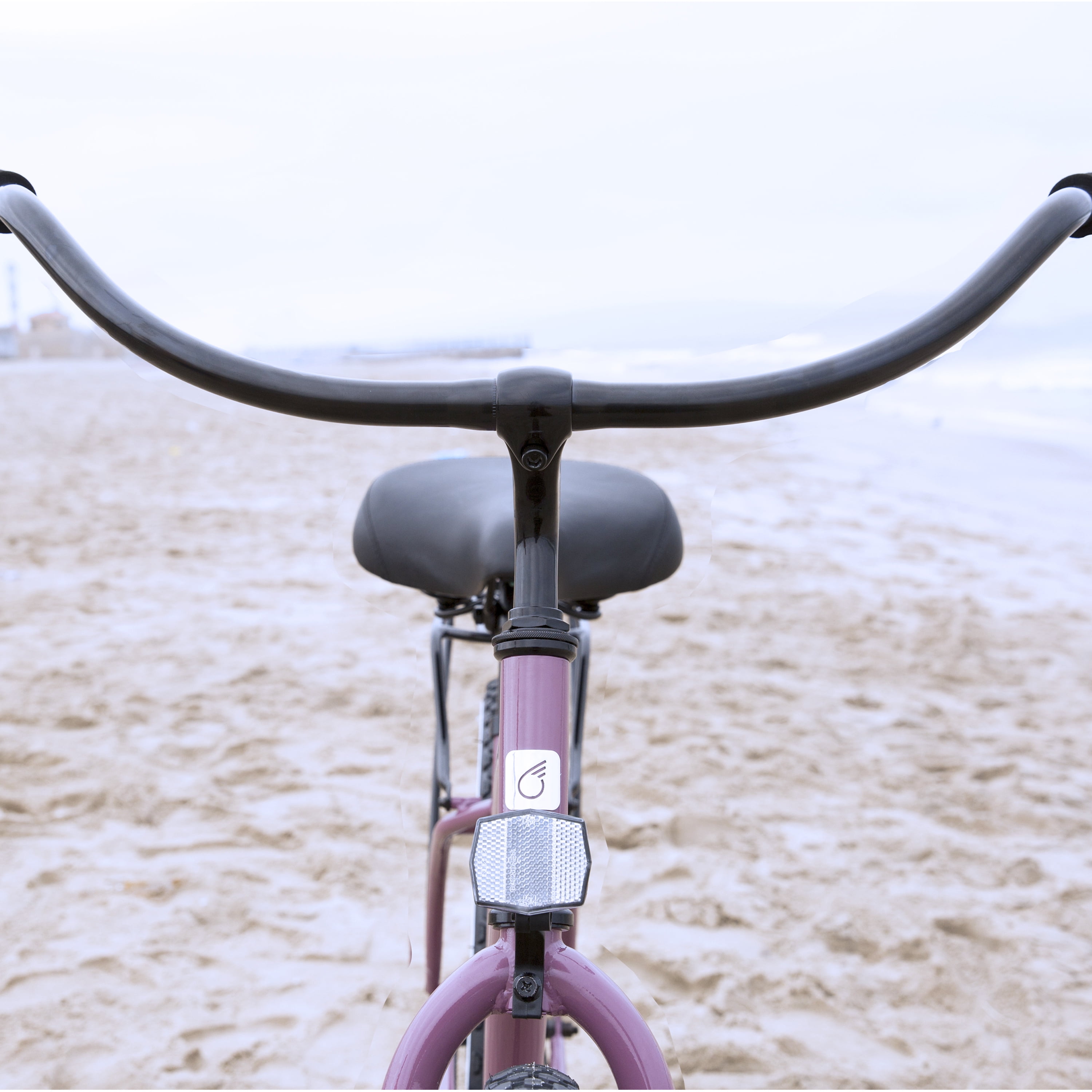 sixthreezero Around the Block Women s Single Speed Beach Cruiser Bicycle 26 In. Wheels Plum Walmart