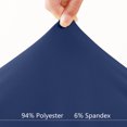 thumbnail image 4 of WEHUSE Mid Waisted Dolphin Athletic Shorts for Women, Lightweight High Split for Gym Workout with Liner Quick Dry, 4 of 5