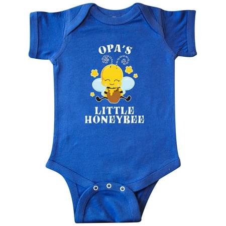 

Inktastic Cute Bee Opa s Little Honeybee with Stars Gift Baby Boy or Baby Girl Bodysuit
