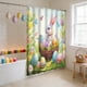 thumbnail image 4 of Cortina de Baño de Pascua, Sin Taladros, con 12 Ganchos, 4 of 6