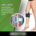 thumbnail image 5 of Sistema de acupresión BEACTIVE Plus - Rodillera para aliviar el dolor de ciática, lumbar y cadera - Rodillera con almohadilla de presión y compresión dirigida - Unisex, 5 of 5