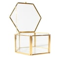 thumbnail image 4 of tón Cristal Geométrico Terrario Favores De Boda - 12.5 x 12.5 x 6 cm 125 x 125 x 6 cm Sunnimix Terrario geométrico moderno, 4 of 8