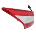 thumbnail image 2 of CAPA For 09 10 11 Maxima V6 Taillight Taillamp Rear Tail Light w/Bulb Left Side, 2 of 5