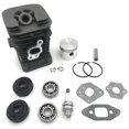 thumbnail image 1 of 41.1mm Chainsaw Cylinder And Gasket Assy Plug Grooved Ball Kit For Partner 350 Partner 351, 1 of 5