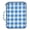Blue Gingham Checker Pattern, variant on Haosy Accordion File Organizer Zipper Binder 500 Sheet 6-Tab Expanding File Folder Multi-Pocket 1.2 Inch 3 Ring Neautral Gingham Pattern