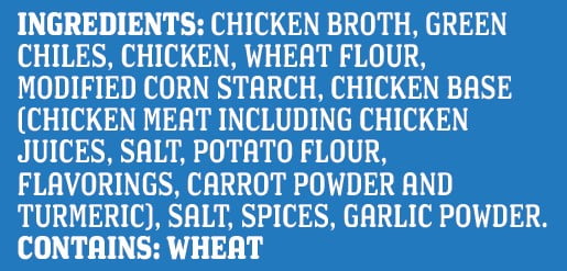Stokes Green Chile Sauce with Chicken, Mild, 15 oz Can