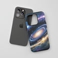 thumbnail image 7 of Galaxy Space Stars for All iPhone Series Tough Phone Case Outer Space Theme Blue Purple Finish, 7 of 7