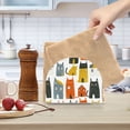 thumbnail image 6 of Cats in Colorful Napkin Holder for Table Clear Napkin Stand Paper Holder Acrylic Organizer Dispenser Napkins for Dinner Kitchen Restaurant Room, 6 of 8
