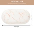 thumbnail image 4 of Miangastore Ceramic Bathroom Organizer Plate for Homeowners 1Pack 7.7X4.3In, 4 of 8