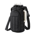 thumbnail image 4 of Thermal Insulated Crossbody Water Bottle Bag With Adjustable Strap For Outdoors Hiking Camping Portable Sturdy Fabric Carriers, 4 of 8