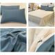 thumbnail image 4 of Set de ropa de cama tamaño queen, tela lavada de poliéster | Juego de edredón suave de 4 piezas | Funda de colcha moderna transpirable de doble cara, sábanas, fundas de almohada | Cuidado fácil, 4 of 6