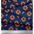 thumbnail image 2 of Soimoi Poly Georgette Fabric Fox Kids Decor Fabric Printed Yard 52 Inch Wide, 2 of 3