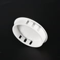thumbnail image 4 of Uxcell 36Pack 1-61/64" Plastic Hole Plugs Panel Flush Type Knockout Locking Plugs, White, 4 of 5
