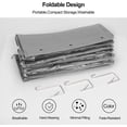 thumbnail image 6 of Lirex 6 Pocket over The Door Purse Organizer with Zipper, PVC Visual Compartment, Dust-Free, Gray, 6 of 7