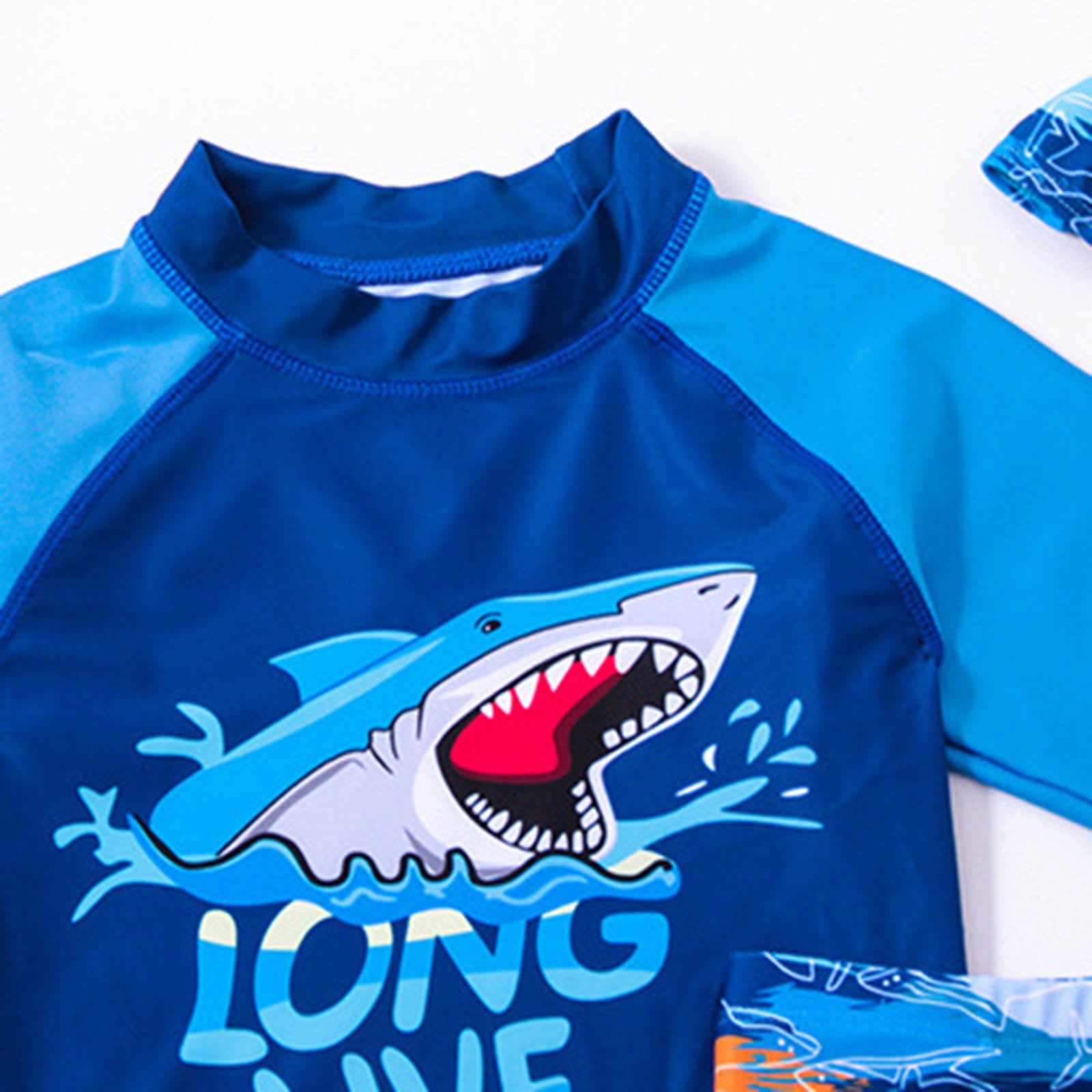 Ikevan Cache-maillot De Bain 2 Pièces Rashguard Pour Bébé Garçon Short - 4