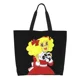 thumbnail image 2 of Bolso de mano de lona portátil para compras, con estampado de moda, de Anime, manga, caramelos y dulces, 2 of 5