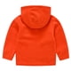 thumbnail image 2 of Gibobby Abrigos de invierno para niños y niñasNiños pequeños, niñas, invierno, manga larga, , estampados a cuadros, vellón, grueso, cálido, con capucha, (Naranja, 4-5 Años), 2 of 3