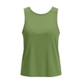 thumbnail image 5 of Xijirk Women's Crew Neck Sleeveless Tank Top Loose Fit Solid Casual Basic Tee Breathable Everyday Summer Vest,XL, 5 of 7