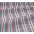 thumbnail image 5 of oneOone Cotton Jersey Fuschia Pink Fabric Stripes Sewing Material Print Fabric By The Yard 58 Inch Wide-HX, 5 of 6