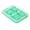 A001- Green, variant on Cute Lion Dance Ice Mold - Silicone Ice Tray with Adorable Lion Design, Beige Color - for Cocktails, Whiskey, Coffee, Parties, Daily Use