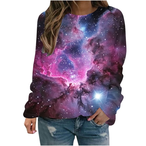 Cilsoka Womens Long Sleeve T Shirts Fall Winter Womens Crop Tops Long Sleeve Vintage Tees for Women Oversized Crew Neck Tops for Women My Orders past Orders