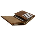 thumbnail image 4 of Police Badge Wallet Bifold RFID Full Grain Genuine Leather, Fits Any Shape Badge with a Pin Back, 4 of 49