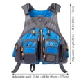 thumbnail image 3 of Bassdash Lightweight and Durable Unisex Fishing Vest Pack, One Size, Blue, 3 of 7