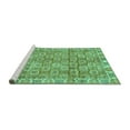 thumbnail image 2 of Ahgly Company Machine Washable Indoor Rectangle Oriental Turquoise Blue Traditional Area Rugs, 2' x 5', 2 of 4