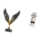 thumbnail image 5 of Estatua de de resina con alas extendidas, escultura de Feng Shui, adorno decorativo de mesa, figura moderna creativa para chimenea, estante, 5 of 8