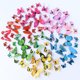 thumbnail image 5 of Toystoory 12 piezas 3D mariposa pegatinas de pared arte calcomanía PVC decoración del hogar tienda boda DIY Decoración del hogar verde, 5 of 6