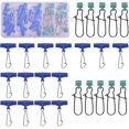 thumbnail image 1 of shiyou-Fishing Line Sinker Slide with Duo-Lock Snap- 25Pcs Blue and Green FHigh-Strength ishing Line Sinker Slider with Snaps for Braid Line with Fishing Box, 1 of 4