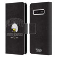 thumbnail image 1 of Head Case Designs Officially Licensed Peanuts Varsity Sports Woodstock Football Helmet Leather Book Wallet Case Cover Compatible with Samsung Samsung Galaxy S10, 1 of 1