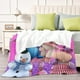 thumbnail image 4 of Doc McStuffins anti-pilling, suave, ligera, esponjosa y acogedora de lujo para hogar y cocina – Perfecta para niños y adultos,150X200cm, 4 of 6