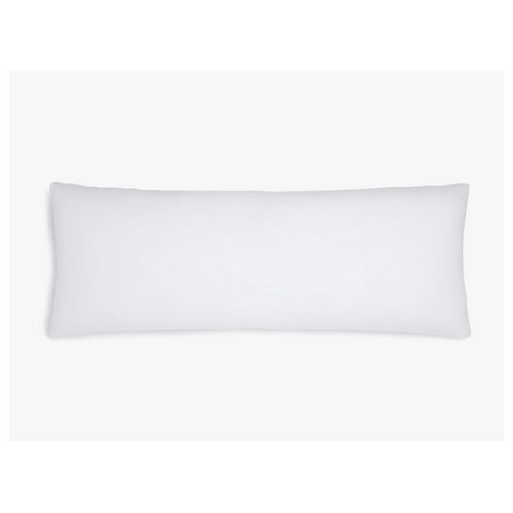 White Goose Feather and Down Body Pillow – Pillows Size 20 Inches x 54 Inches