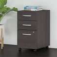 thumbnail image 2 of Scranton & Co 3 Drawer Mobile File Cabinet in Storm Gray, 2 of 6