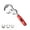 Red, variant on Bathroom Wrench Adjustable Double Ended Wrench Multi Functional Heads Hand Tool for Water Pipe Repair and Home Maintenance