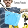 thumbnail image 4 of Practical Design Bike Basket Sky-Blue Plastic For Childrens Adventures 1Pack 7.9X5.8X4.8In, 4 of 8