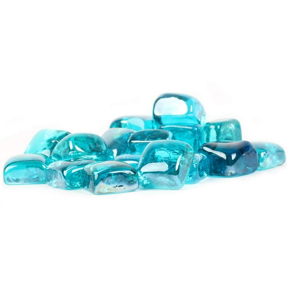 Cubos de Vidrio para Fuego Stanbroil 4.5kg Azul Caribe Reflectivo