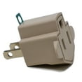 thumbnail image 3 of Electrical Ground Adapter 2 Prong Outlet to 3 Prong Plug AC ETL LISTED, 3 of 6