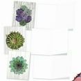 thumbnail image 4 of 10 Assorted All Occasion Blank Note Cards with Envelopes (4 x 5.12 Inch) - Shiplap Succulents, 4 of 6