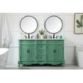 thumbnail image 2 of Elegant Lighting Vf10160dab Danville 60" Free Standing Wide Vanity Double Set - Beige, 2 of 7