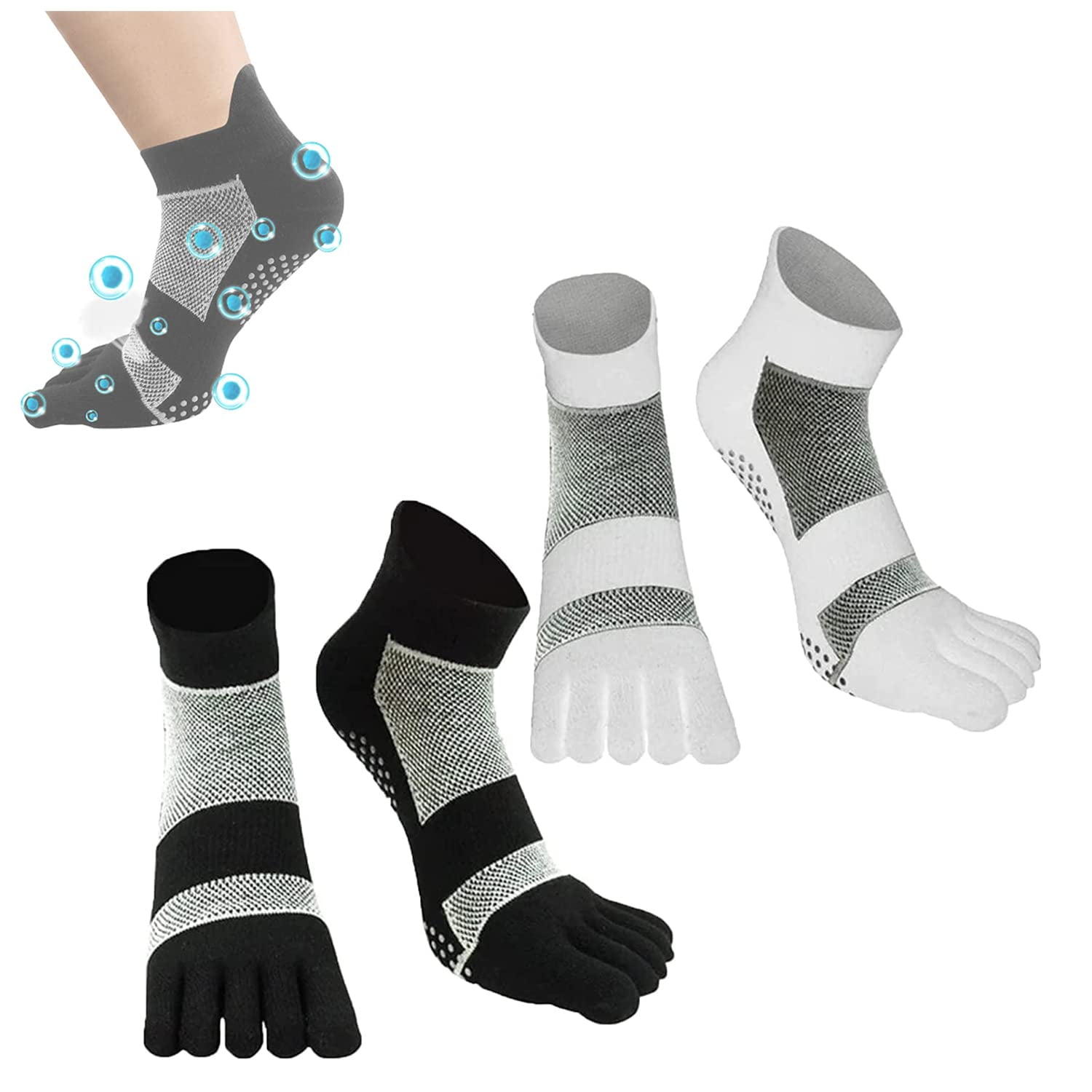 Antifungal Microcapsules Hygienic Socks, 2 pairs - Walmart.com