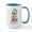 White/Blue Inside, variant on CafePress - Shih Tzu Spa Mugs - 15 oz Ceramic Large White Novelty Mug
