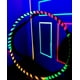 thumbnail image 3 of Cinta adhesiva fluorescente de tela/neón reactiva a la luz ultravioleta de 0,59 pulgadas x 16,4 pies por color, 3 of 3