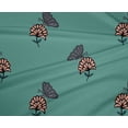 thumbnail image 4 of oneOone Polyester Lycra Fabric Floral & Block Print Sewing Fabric BTY 56 Inch Wide, 4 of 4