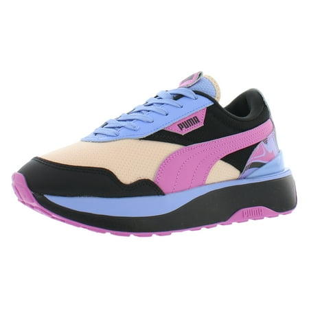Puma Cruise Rider Multimarble Womens Shoes Size 6.5, Color: Peach/Spring/Crocus/Black
