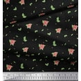 thumbnail image 3 of Soimoi Cotton Duck Fabric Leaves,Floral & Leafbird Floral Decor Fabric Printed Yard 56 Inch Wide, 3 of 3