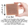 thumbnail image 4 of 360Feel Barra De Jabón Hecha A Mano Con Leche De Avena Y Castilla, Fragancia Cálida Y Acogedora, Exfoliante, Jabones Naturales Con Aceites Esenciales, Ideal Como Regalo De Aniversario, Boda, Calcetín, 4 of 5